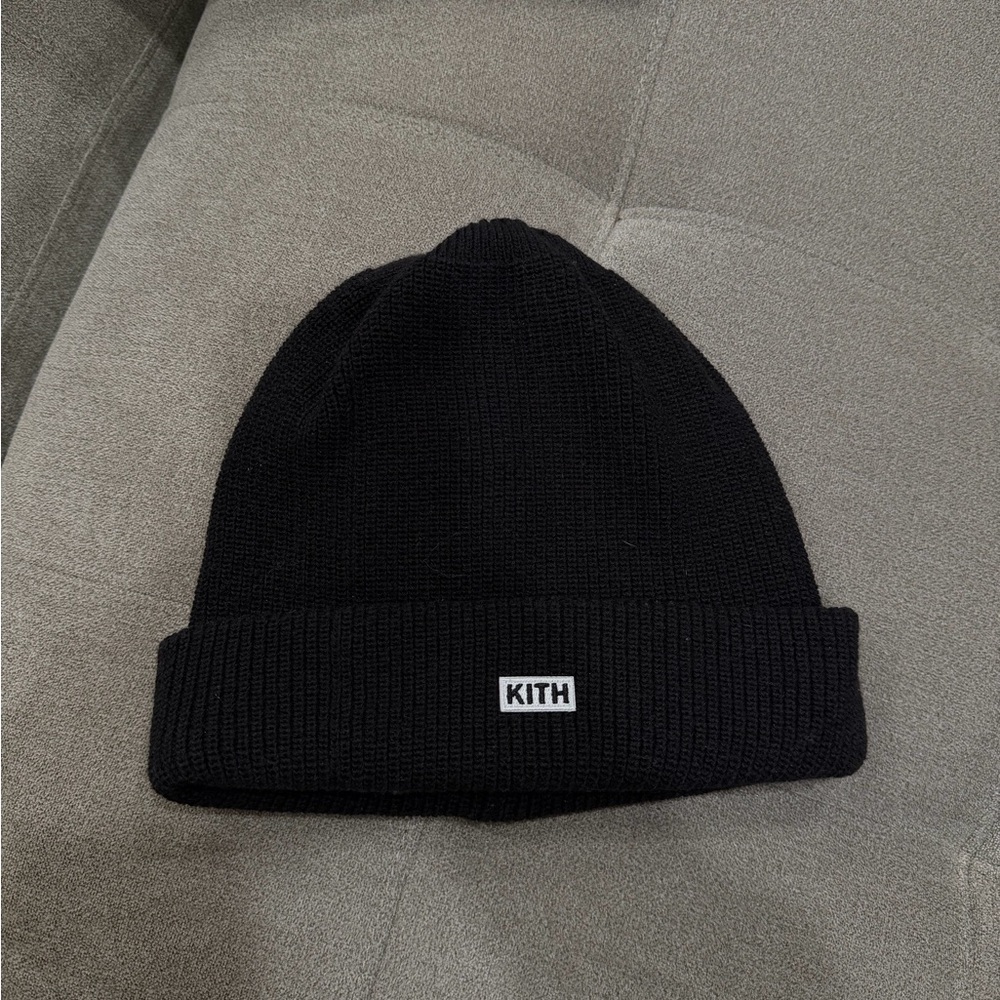 Kith Classic Black Beanie
